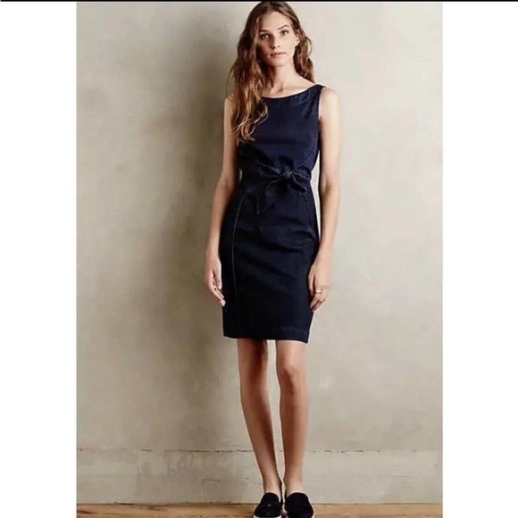 Anthropologie Holding Horses Clara Denim Dress 2 - Picture 11 of 11